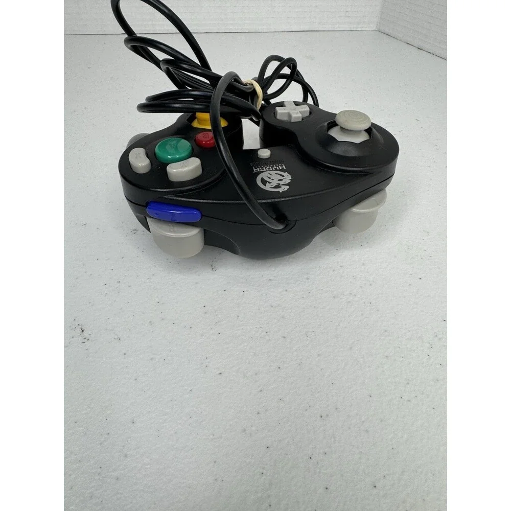 Hydra Performance Black Controller Compatible w/ Nintendo GameCube, Wii Tested
